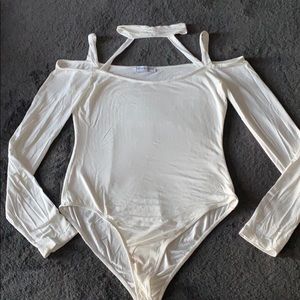 Fashion Nova White/Cream Bodysuit